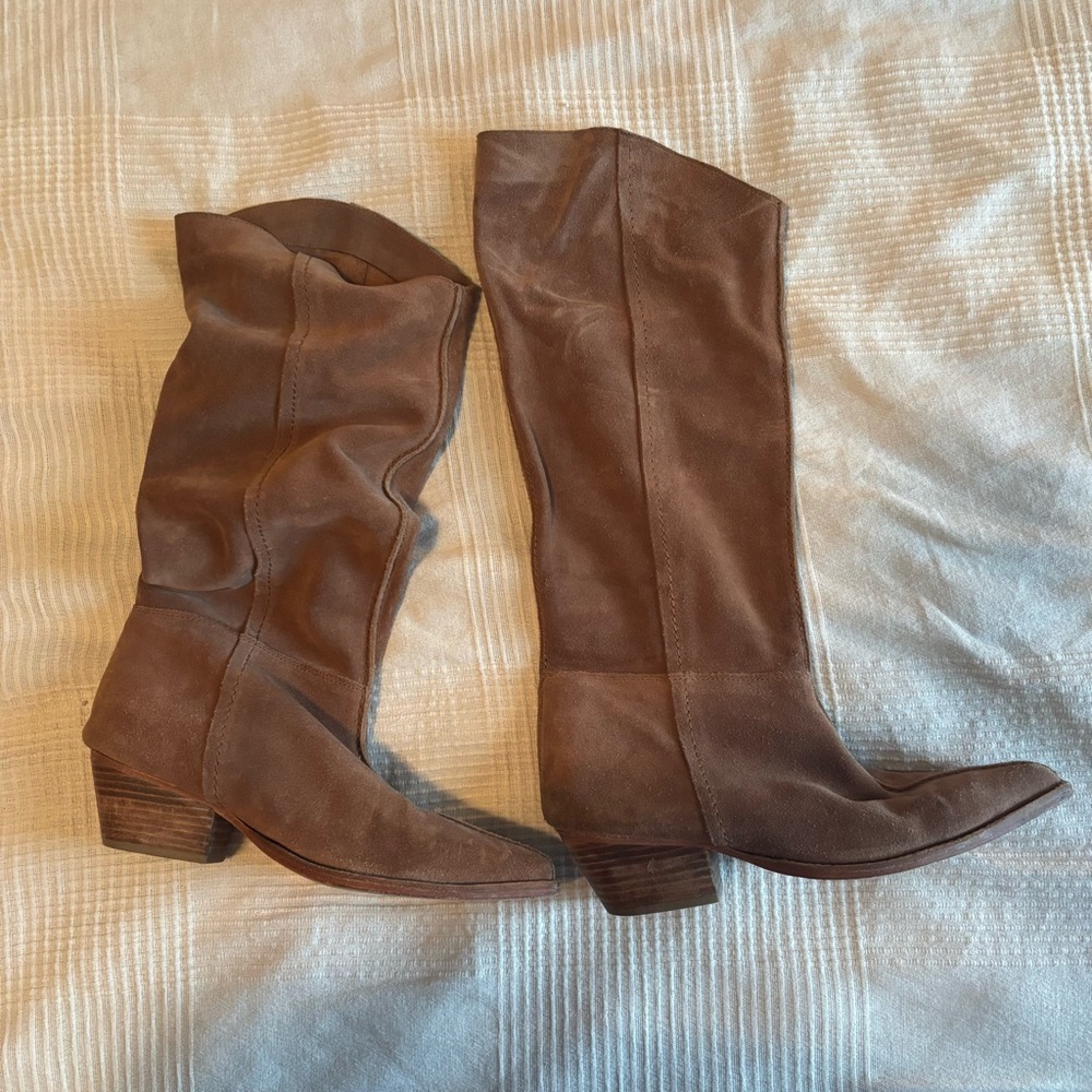 Free People Slouchy Suede Boots